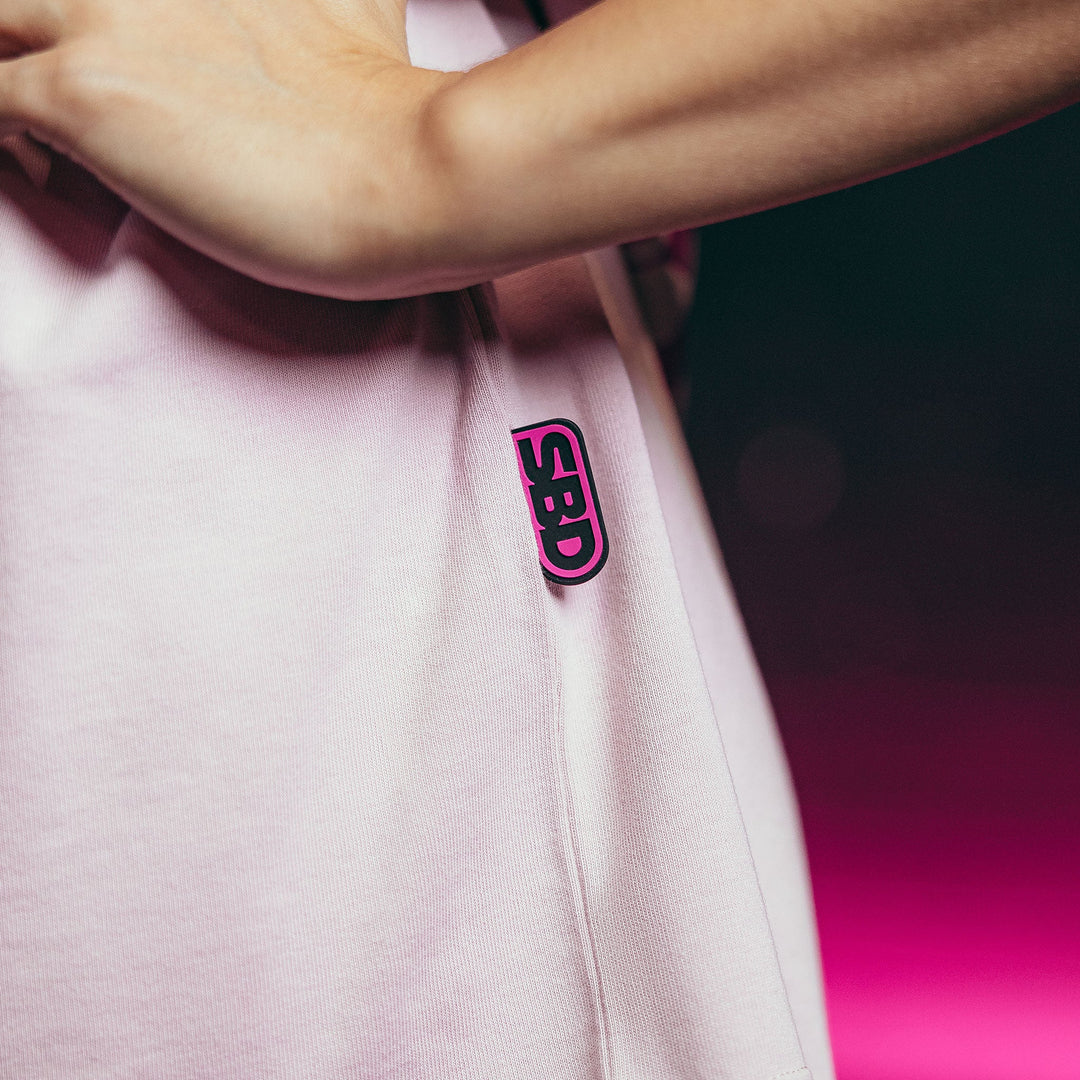 Camiseta Oversize Nova (Rosa Pastel) - Unisex